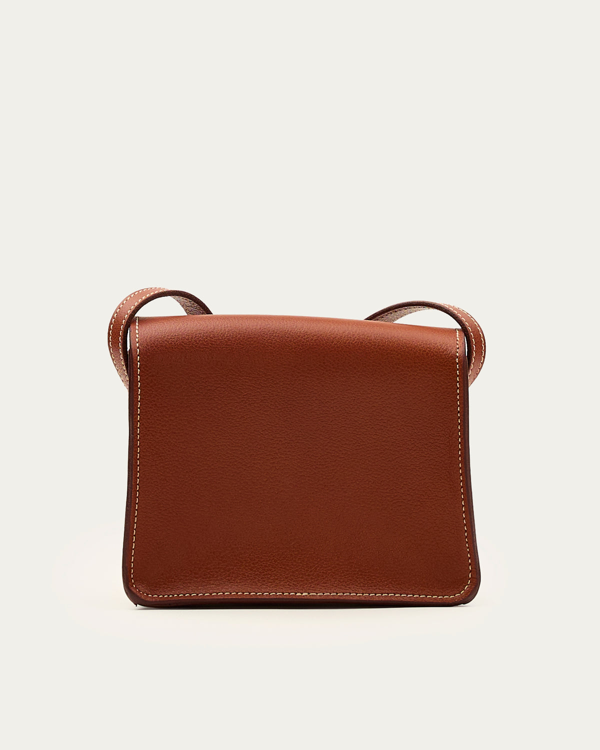 Cartera Lily Coñac de cuero - Romors