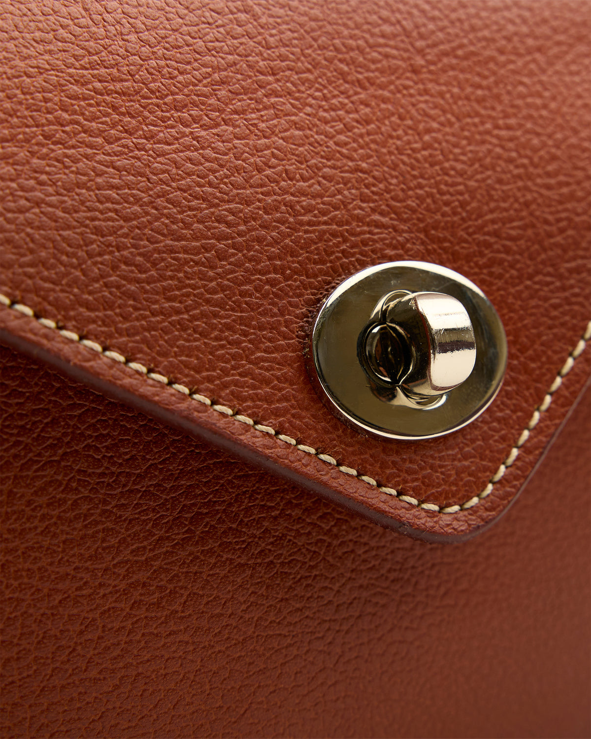Cartera Lily Coñac de cuero - Romors