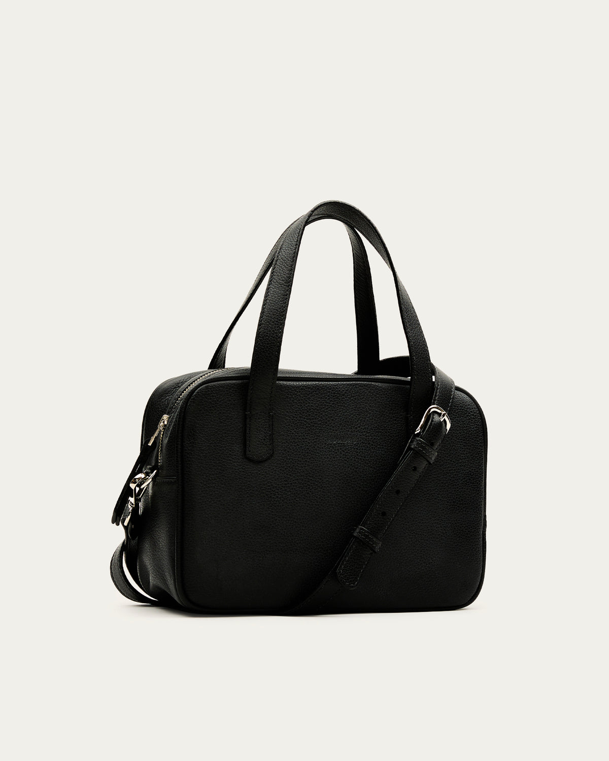 Cartera Mónica Negro de cuero - Romors