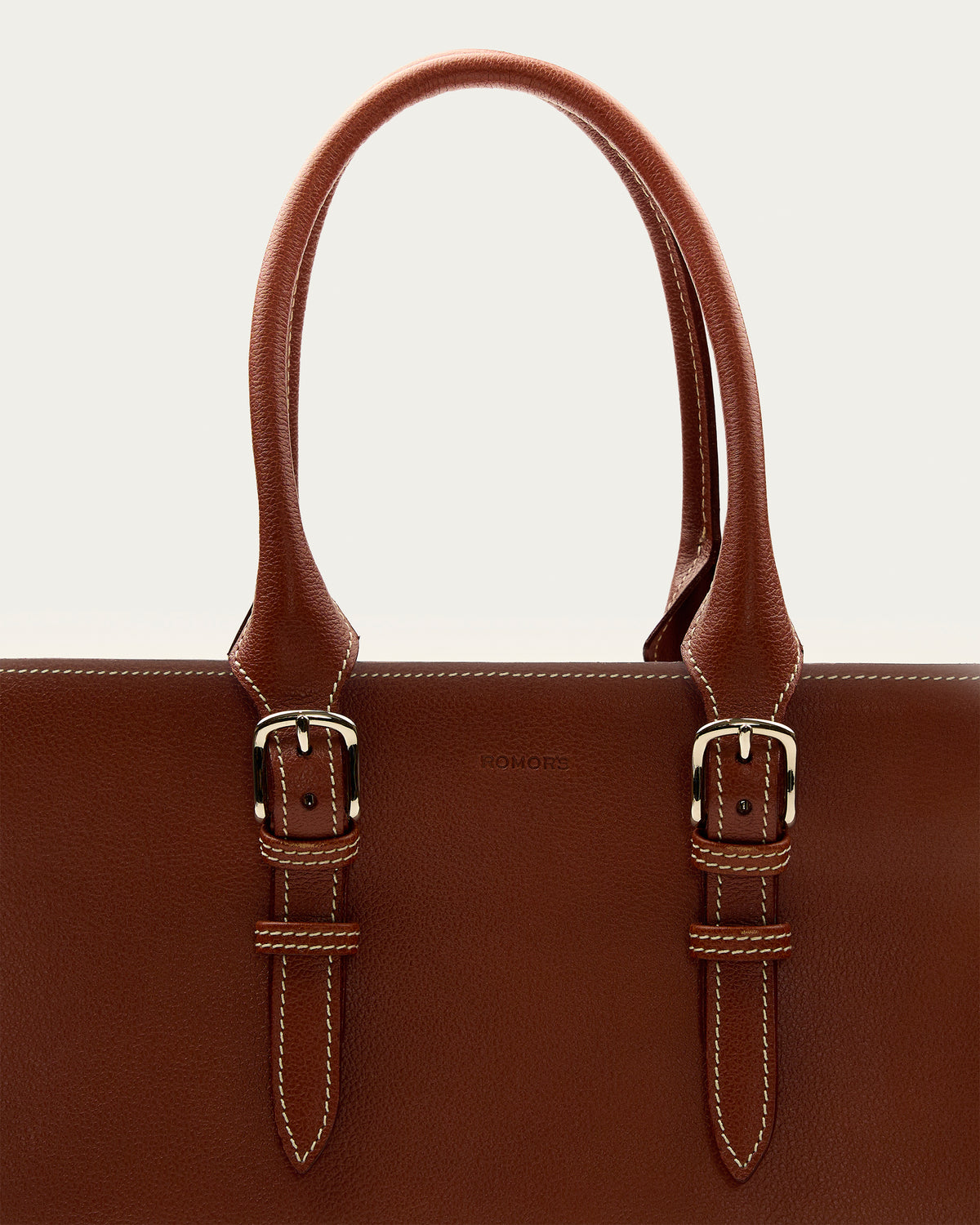 Cartera Bree Coñac de cuero - Romors