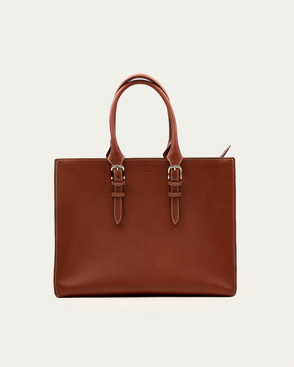 Cartera Bree Coñac de cuero - Romors