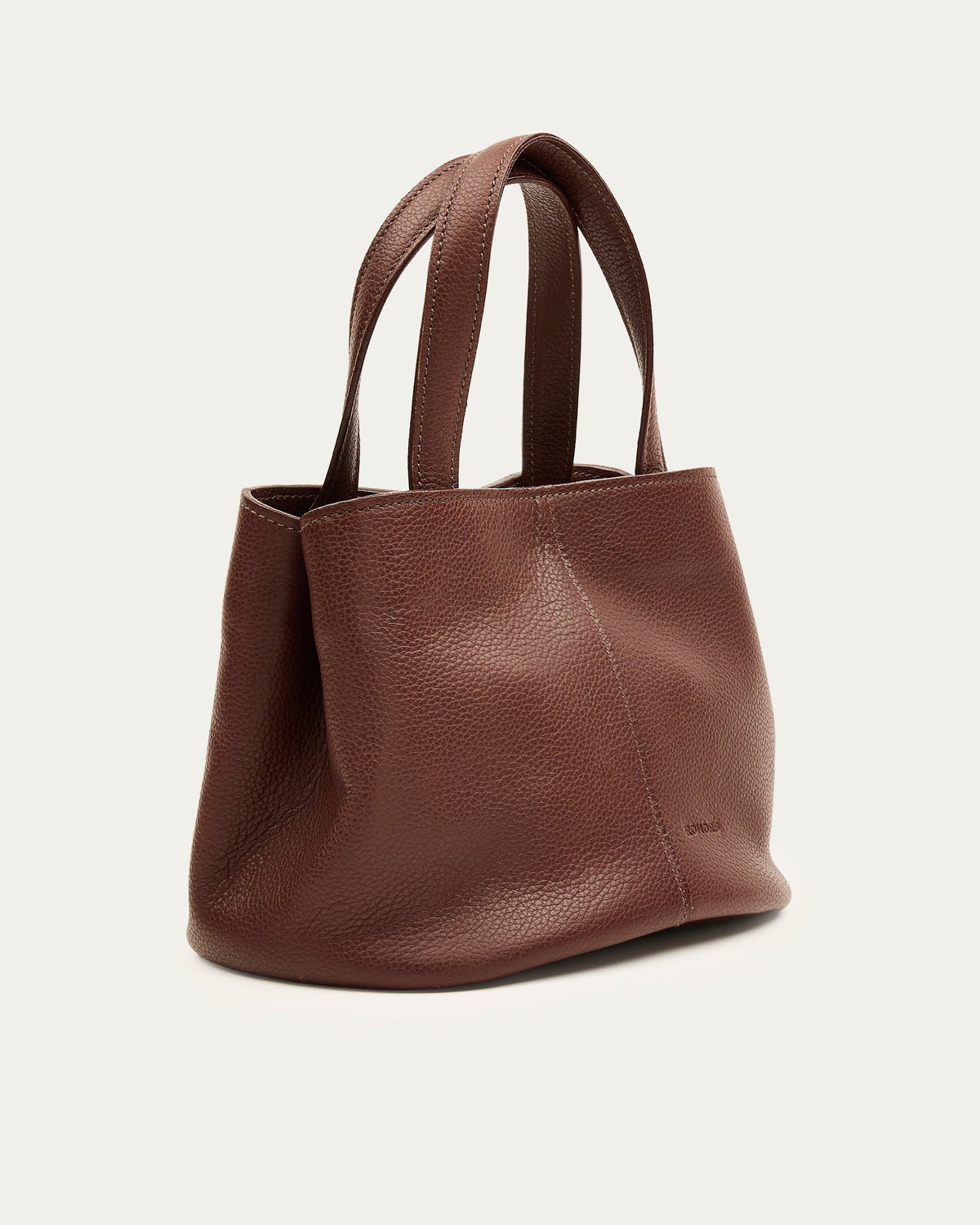 Pleat Mini Moro de cuero - Romors