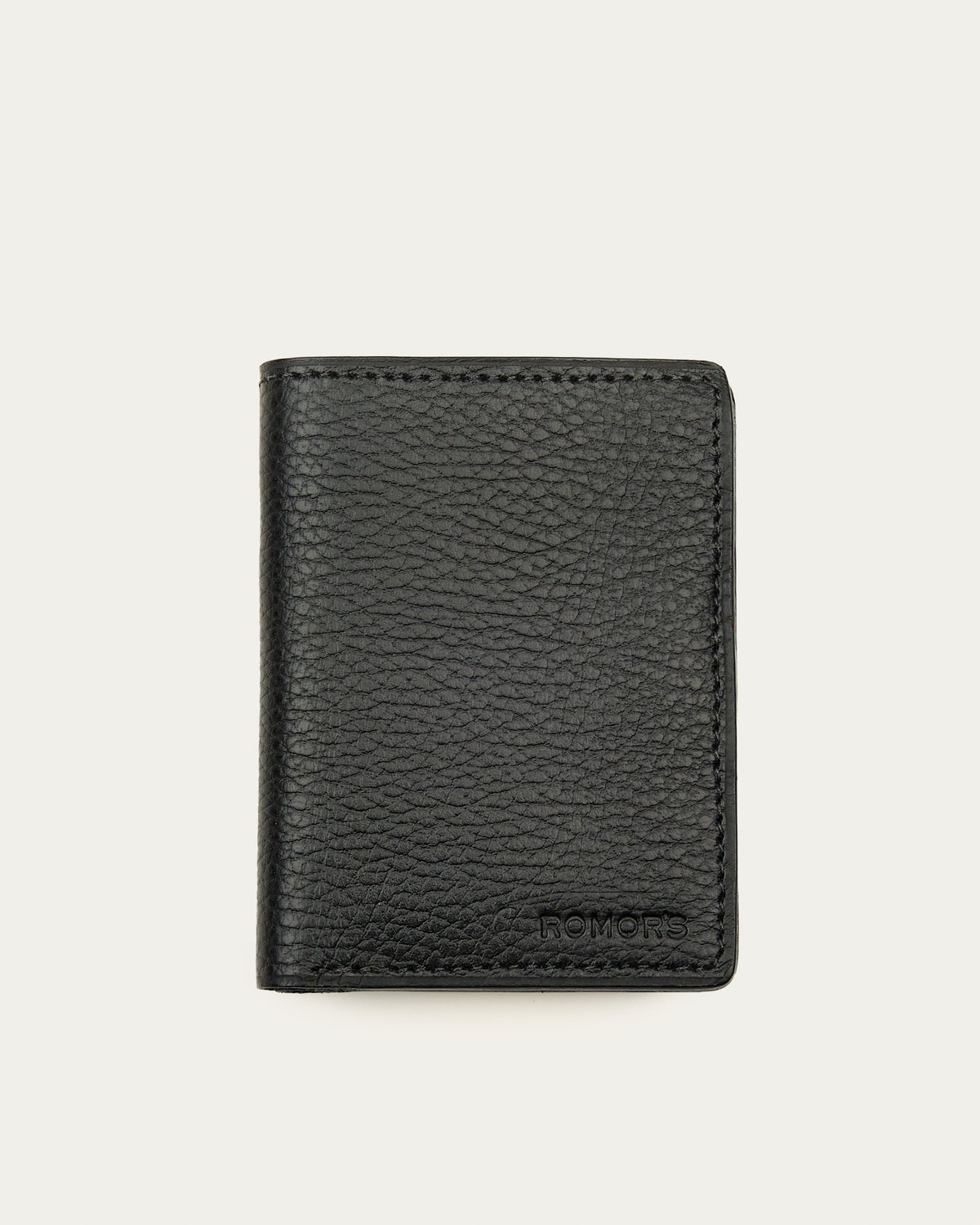 Billetera York Negro de cuero - Romors
