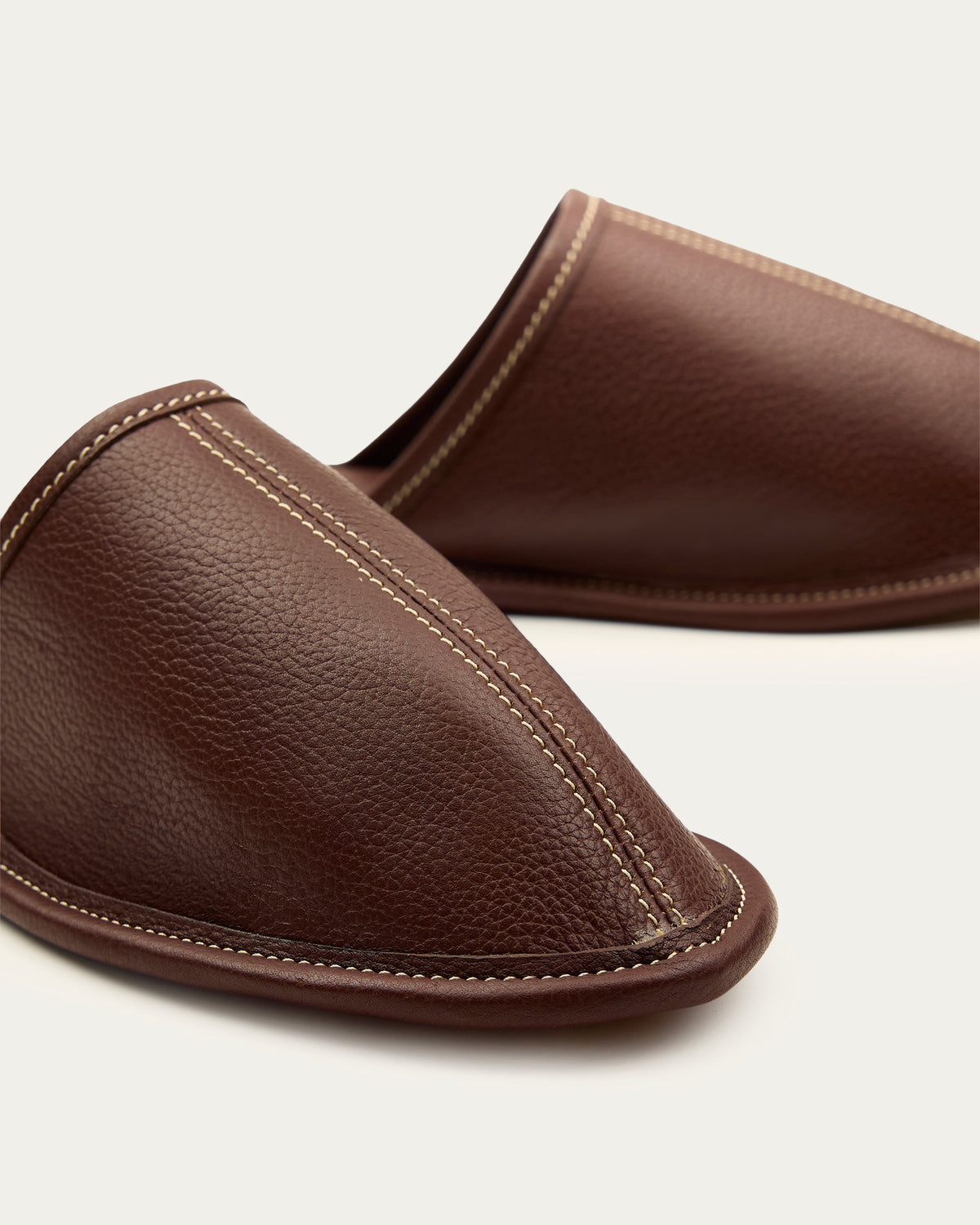 Zapatillas de Levantar Cuero Café - Romors