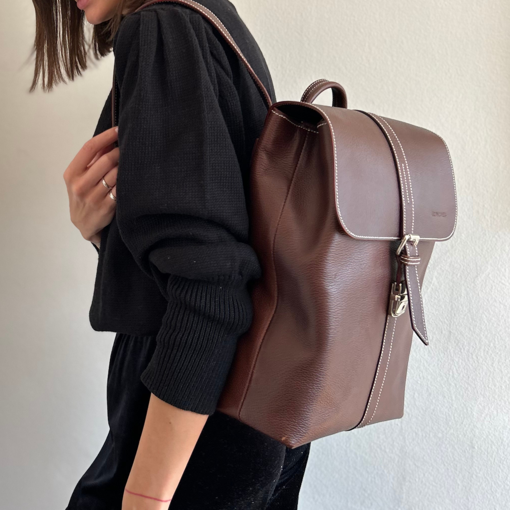 Jacinta brown backpack