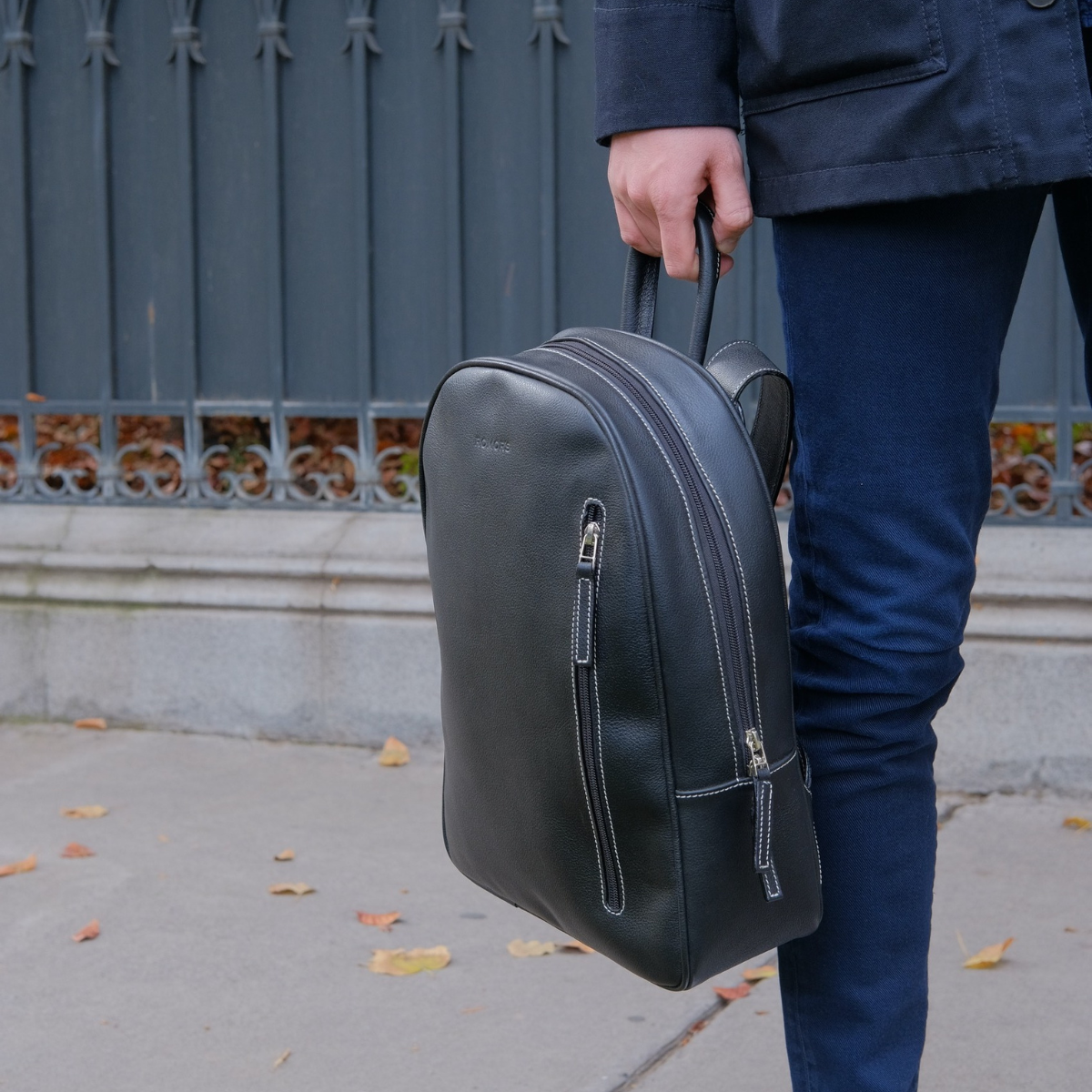 Vancouver Black Backpack