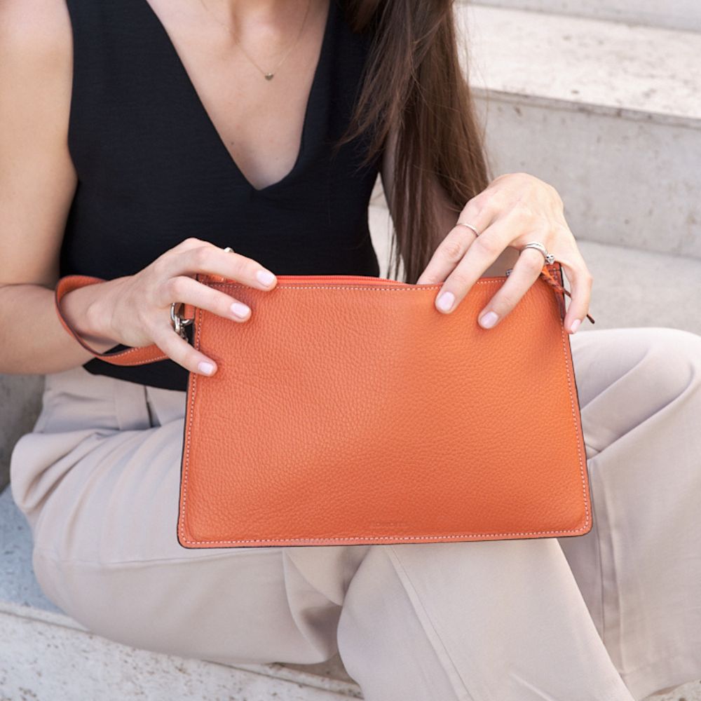 Orange Clutch