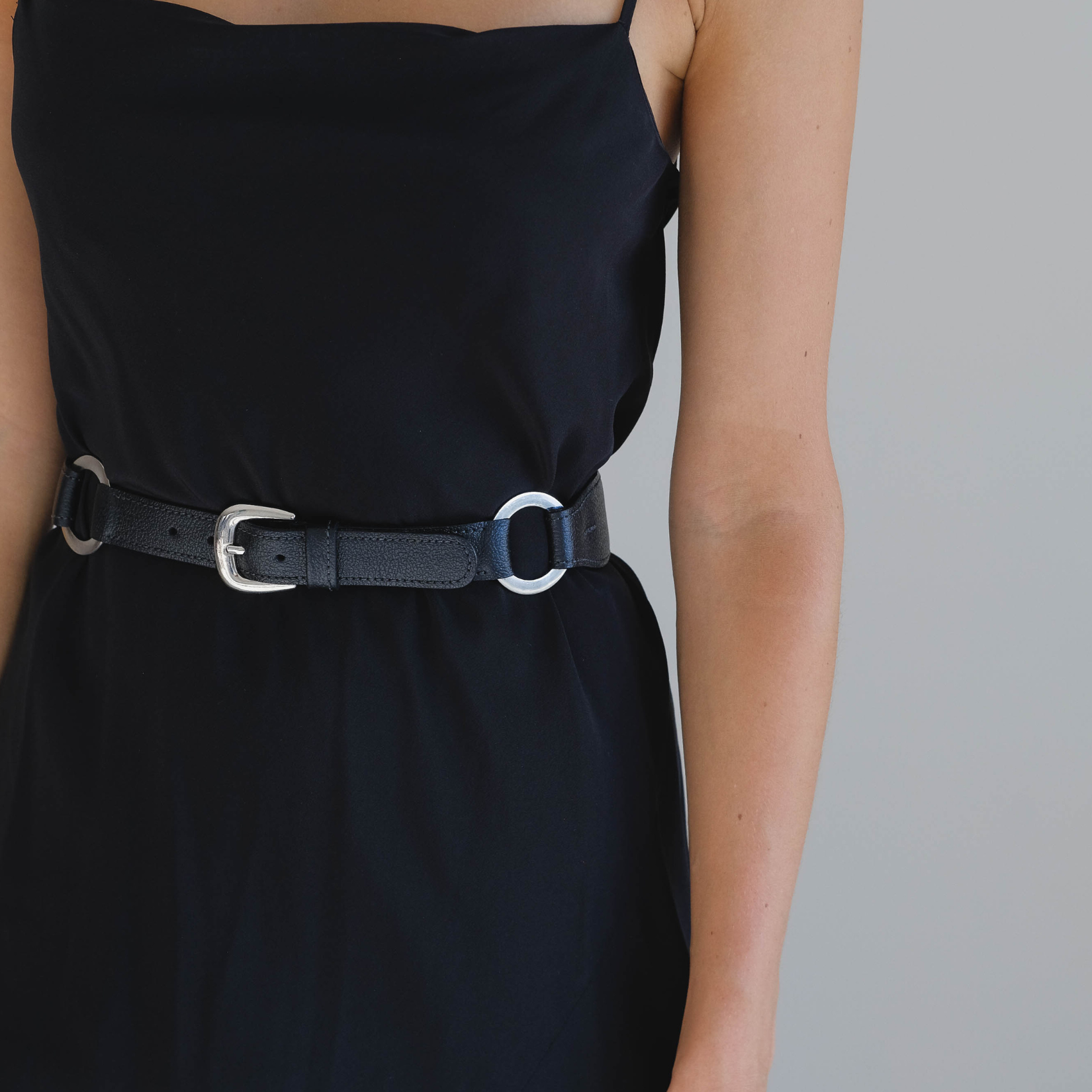 Black 2-Ring Belt