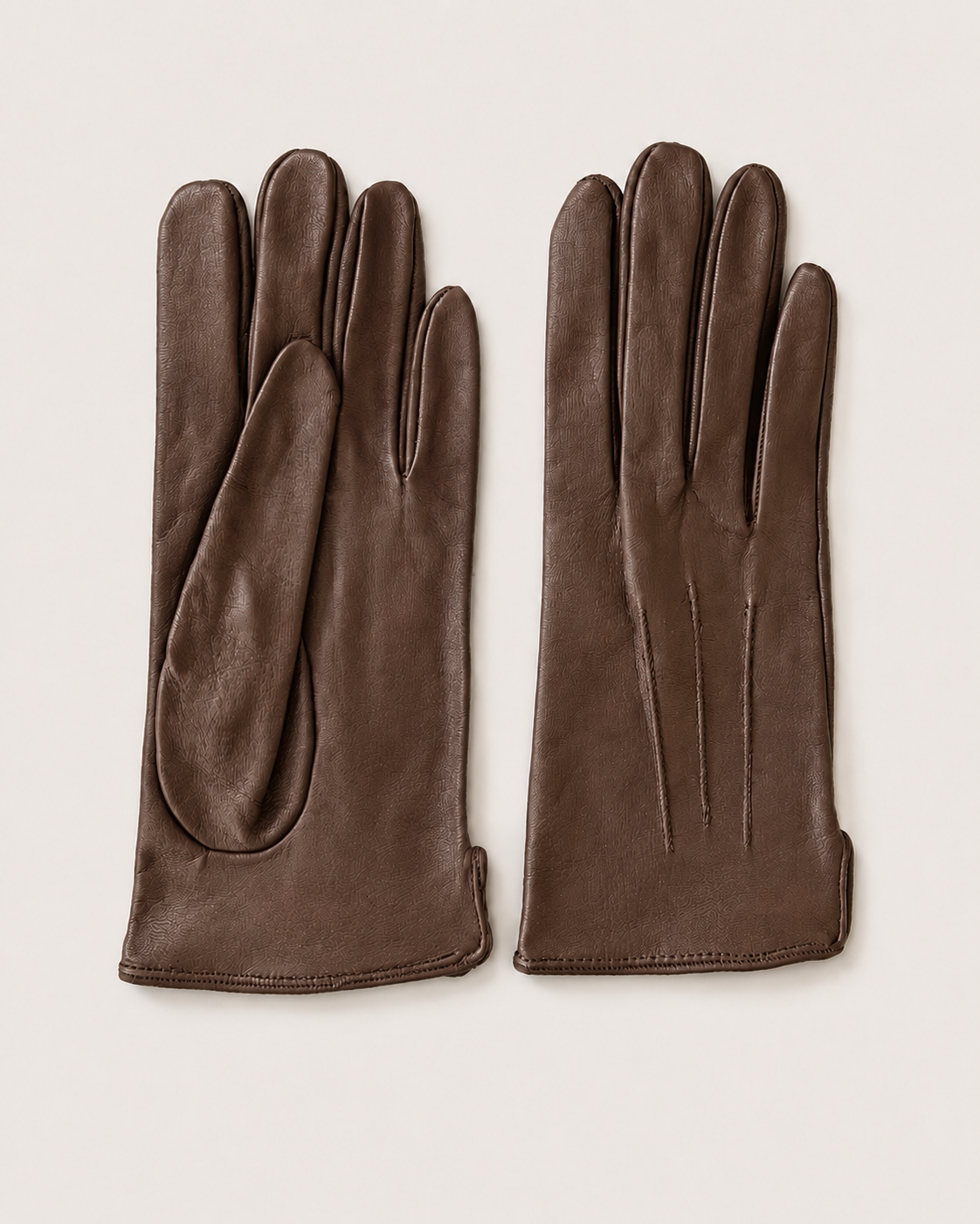 Guantes Hombre Café