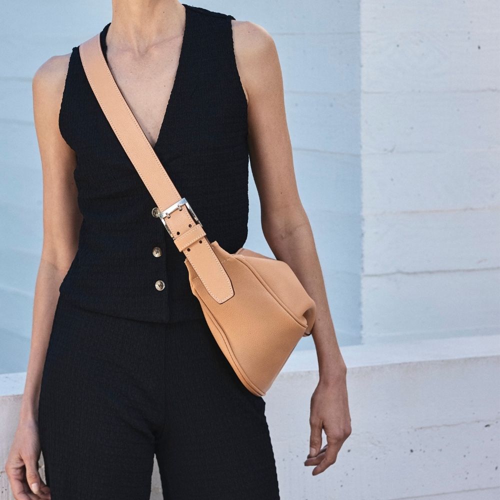 Pleat Maxi Black