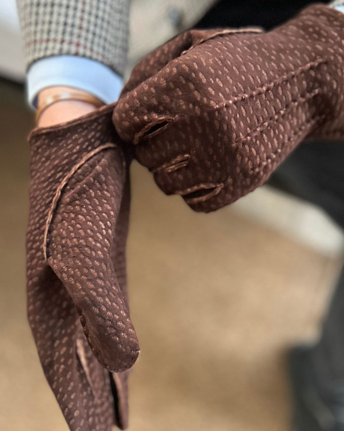 Guantes Hombre Carpincho