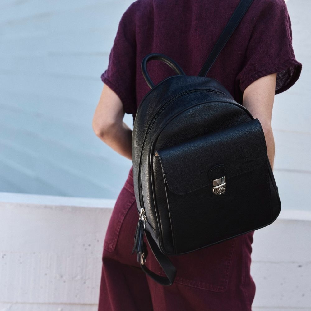 brandy melville leather backpack Mandy Cognac Backpack