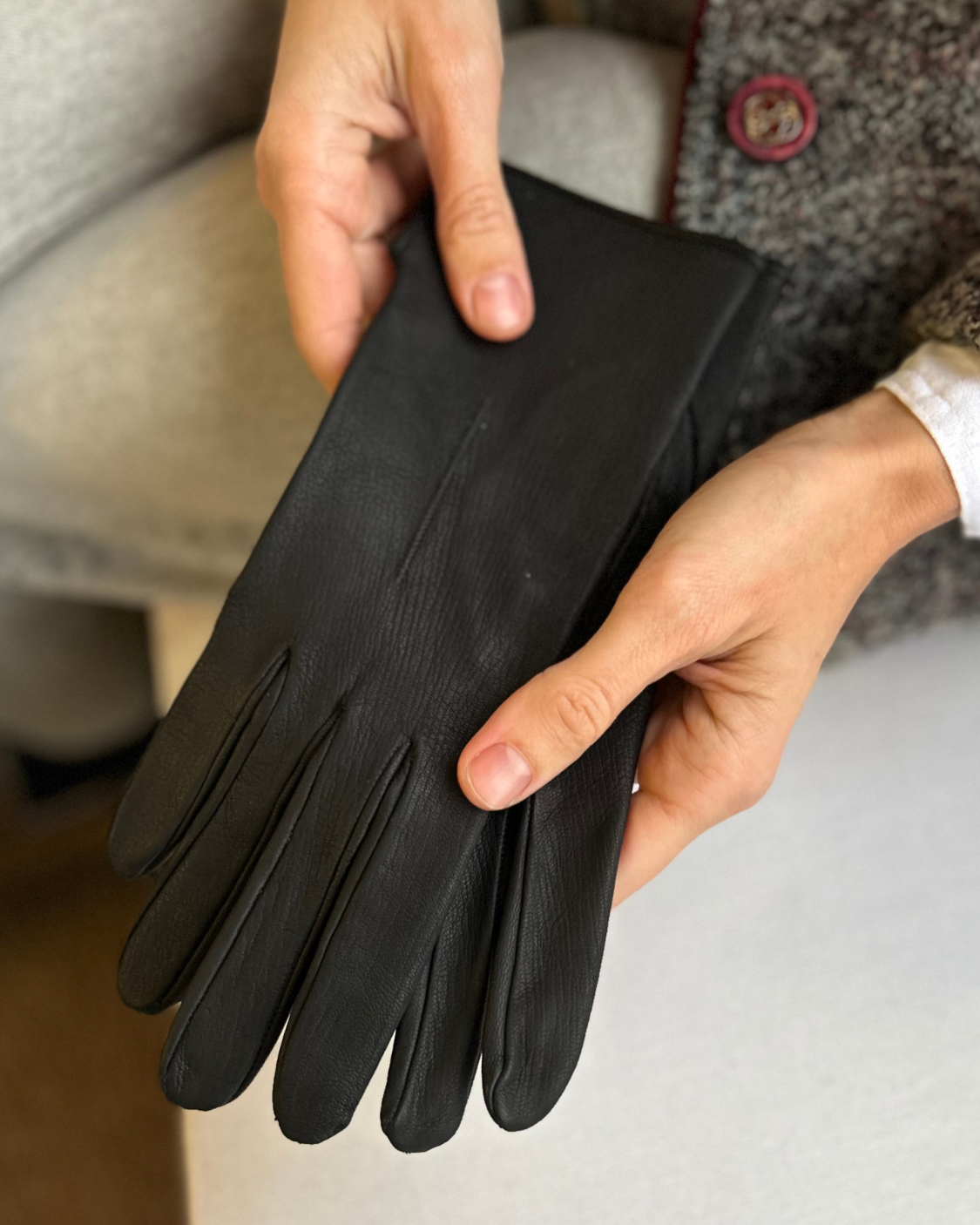 Guantes Mujer Negro