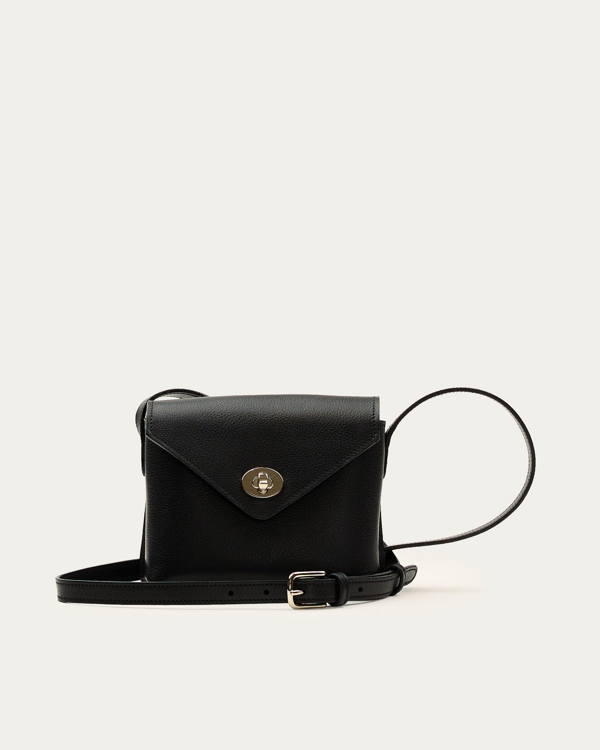 Cartera Lily Negro de cuero - Romors