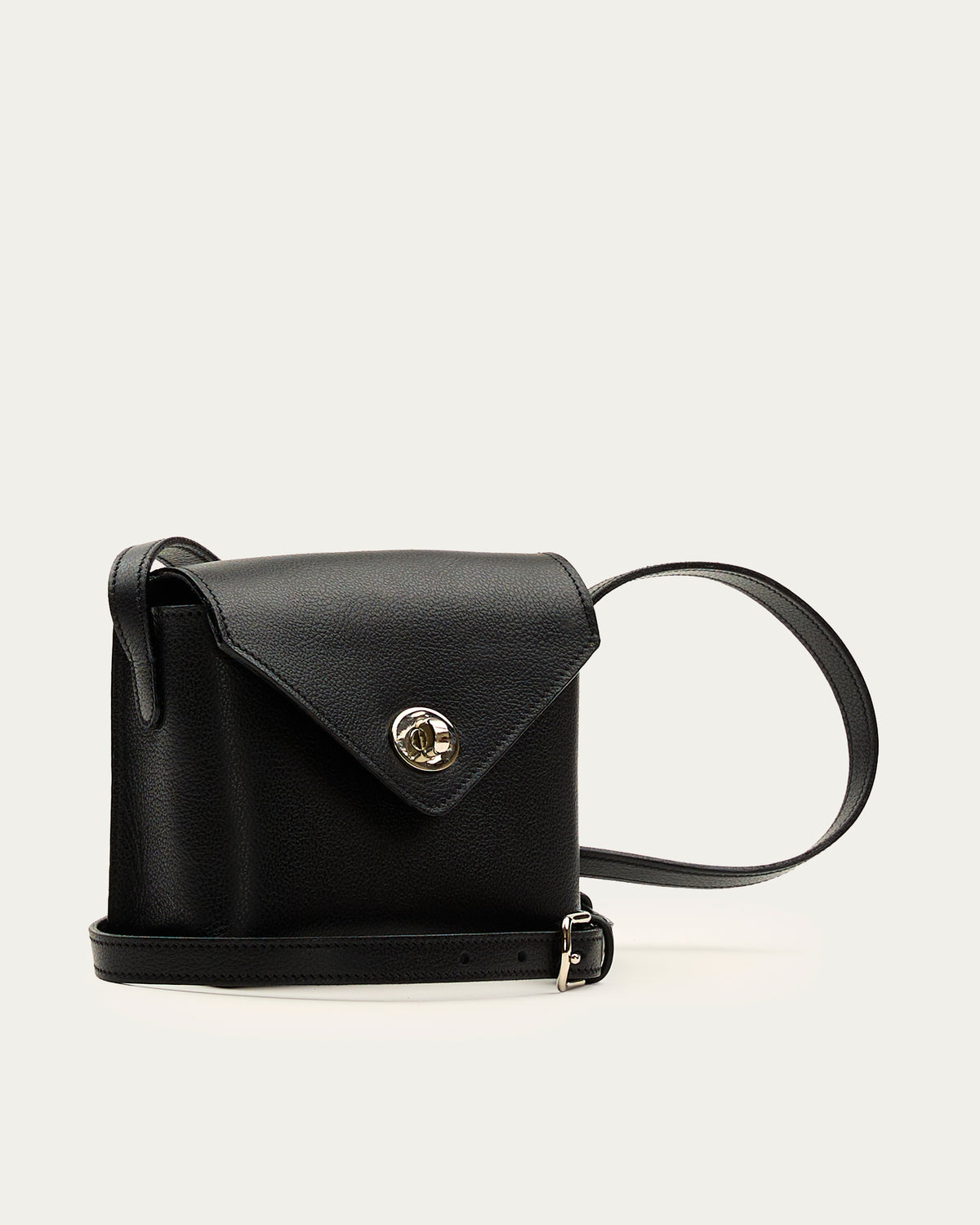 Cartera Lily Negro de cuero - Romors