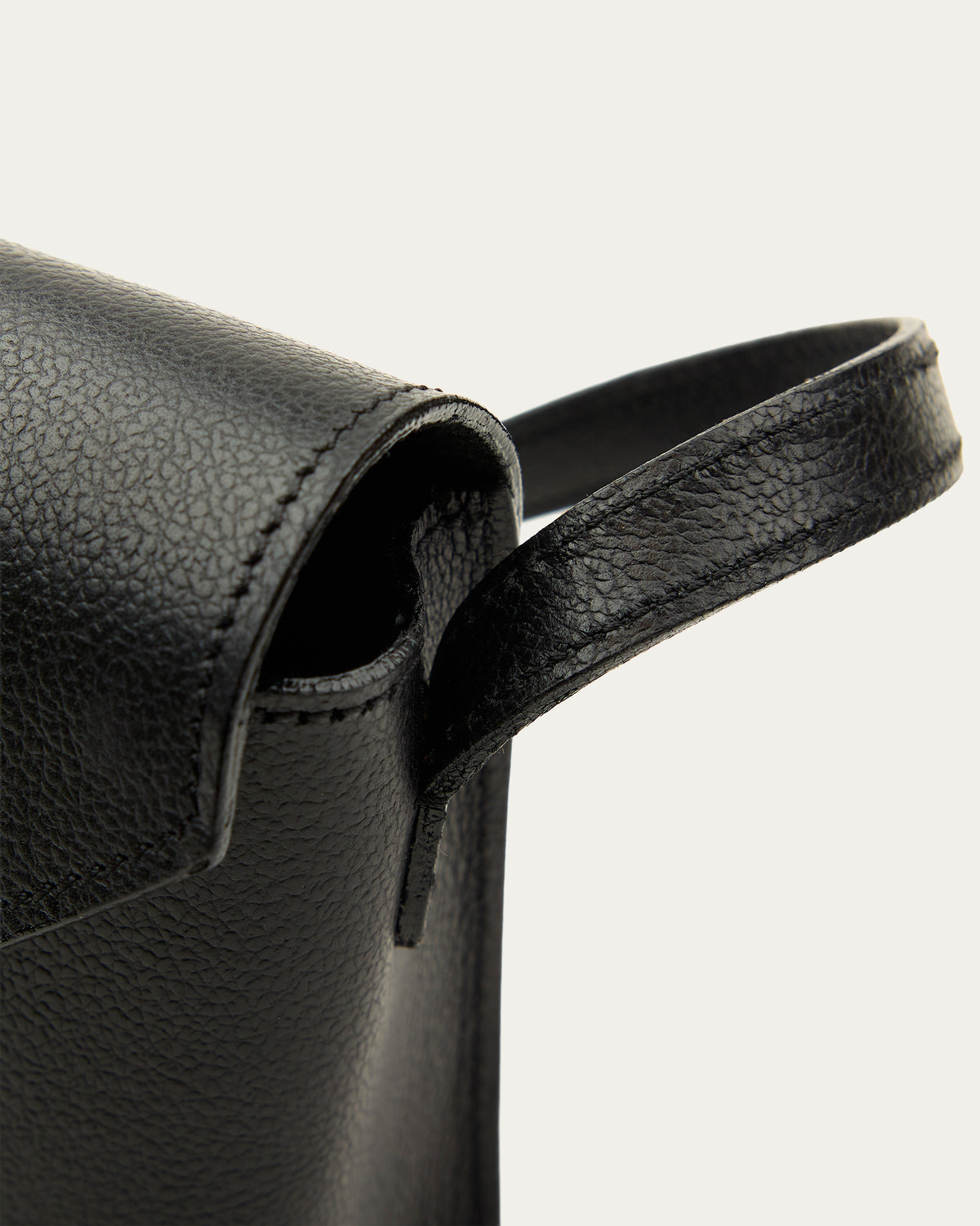 Cartera Lily Negro de cuero - Romors