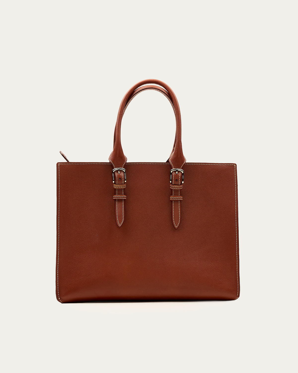 Cartera Bree Coñac de cuero - Romors