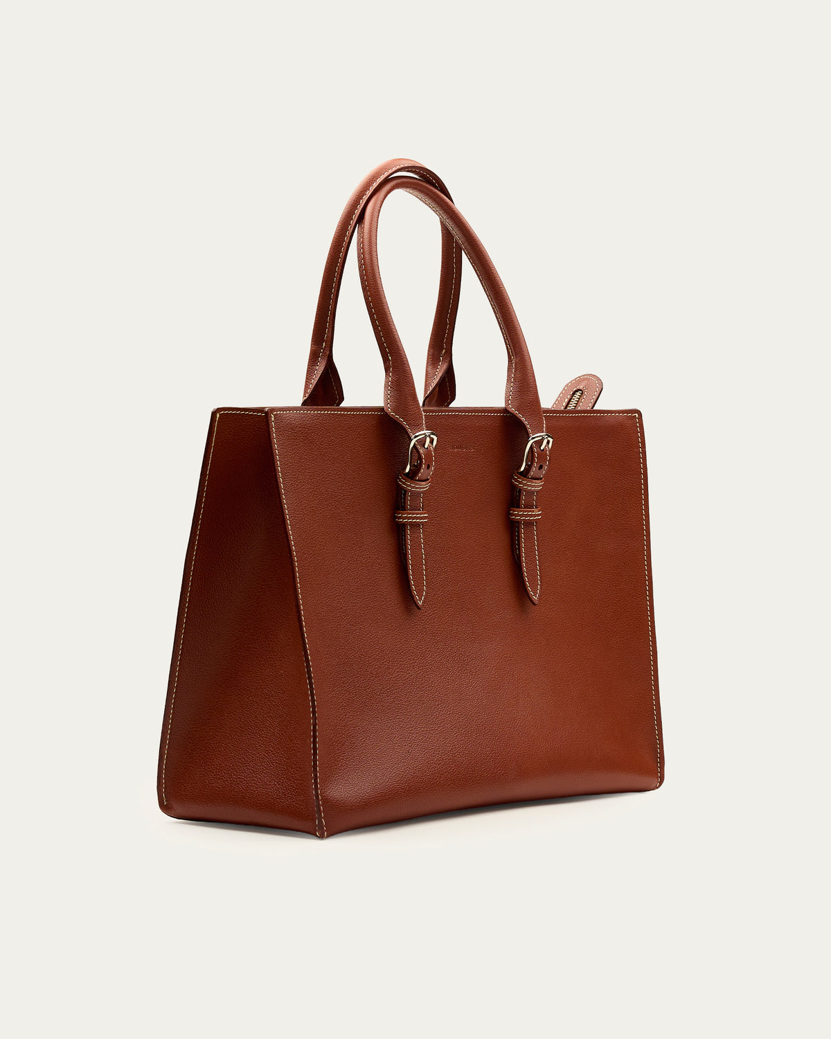 Cartera Bree Coñac de cuero - Romors