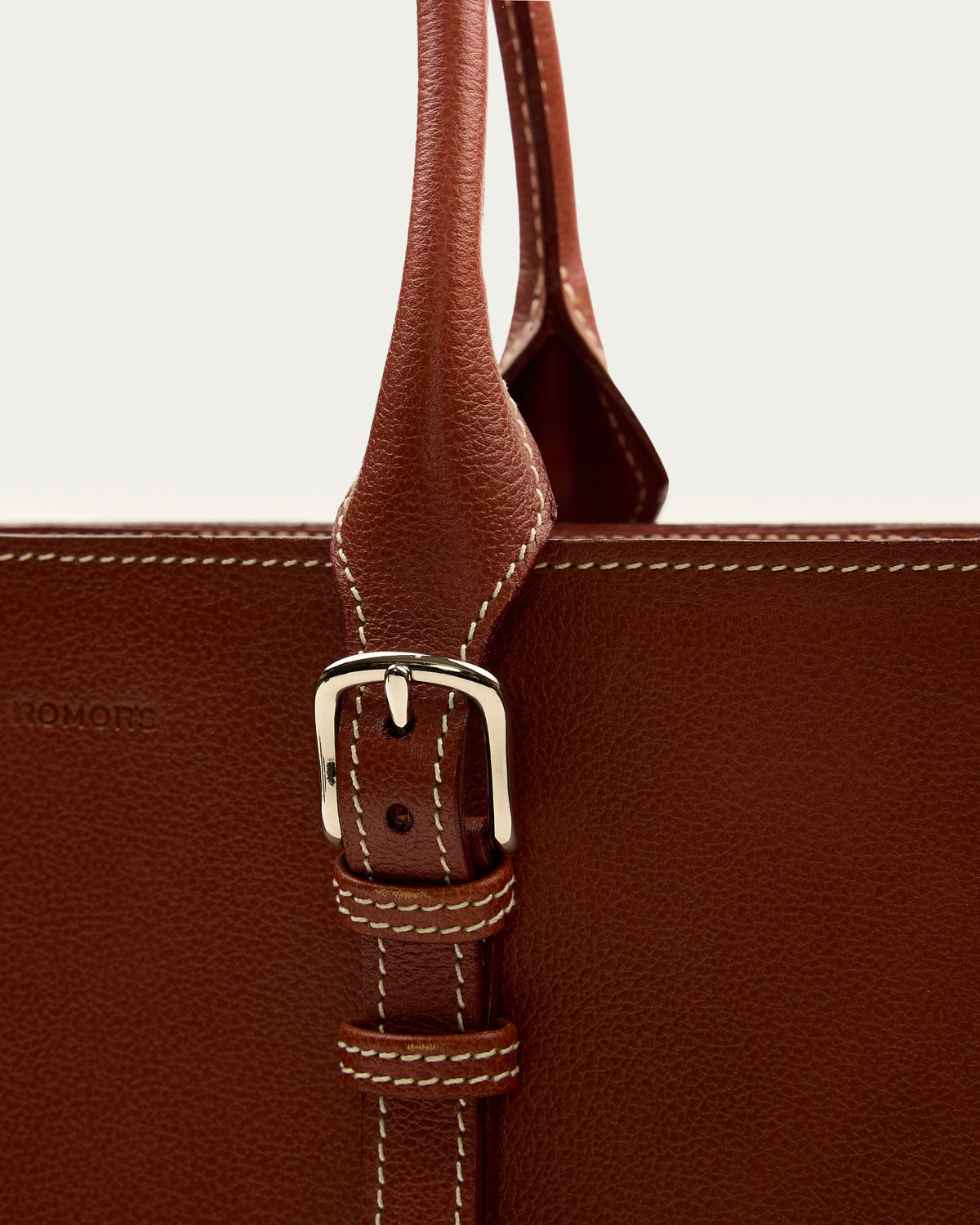 Cartera Bree Coñac de cuero - Romors