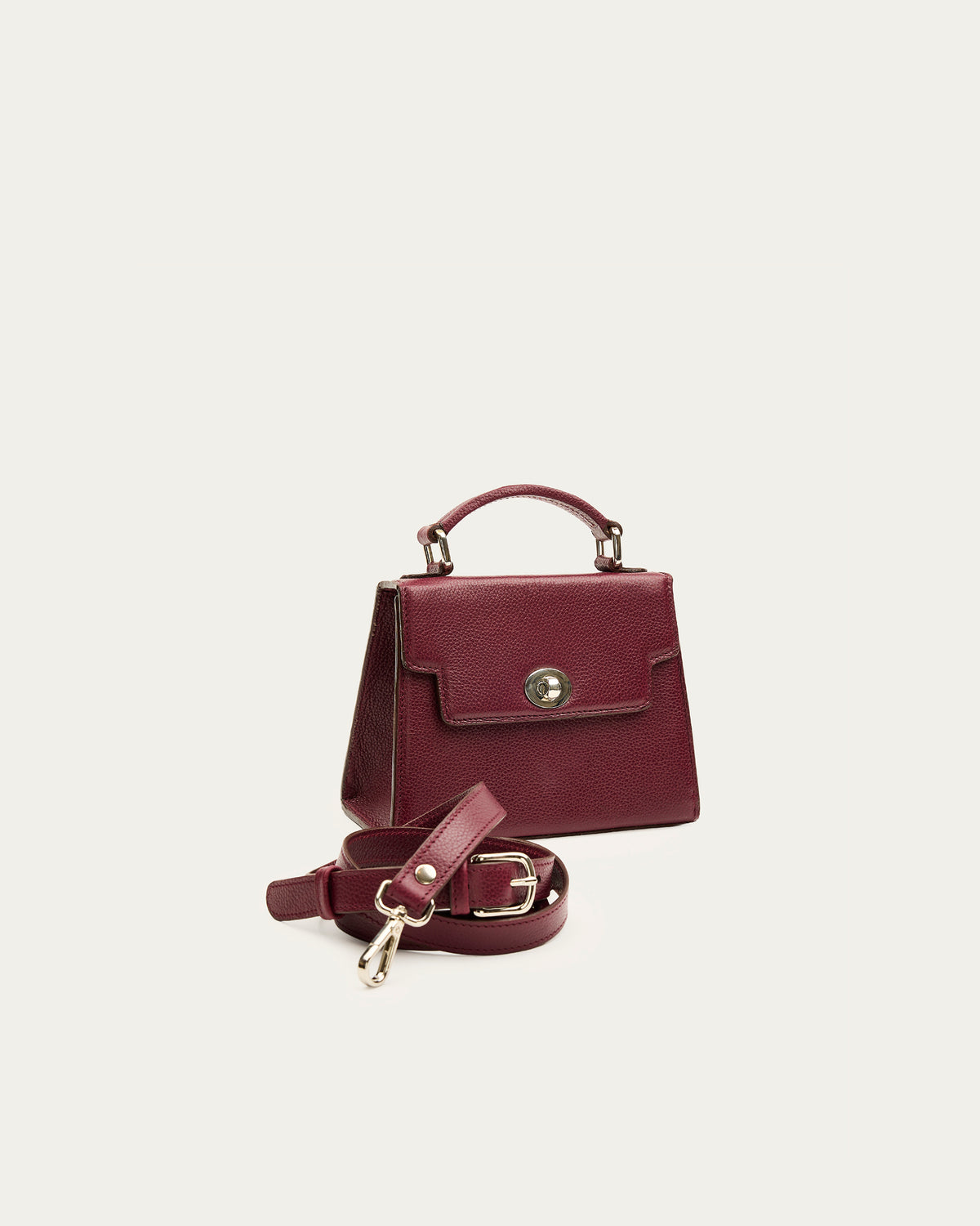Elvira Mini Cherry de cuero - Romors