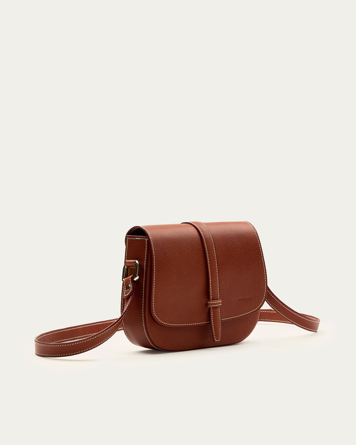 Cartera York Coñac de cuero - Romors