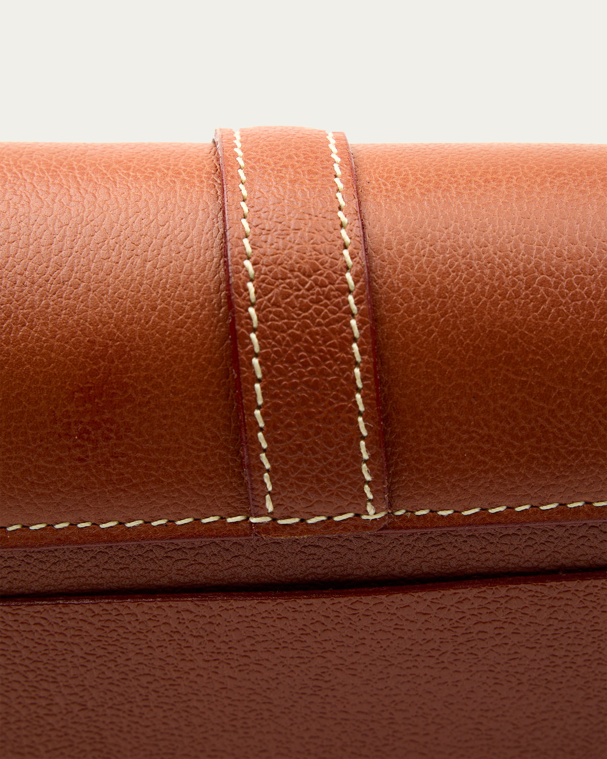 Cartera York Coñac de cuero - Romors