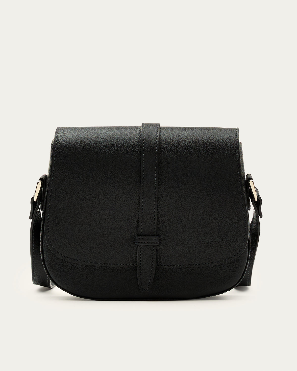 Cartera York Negro de cuero - Romors