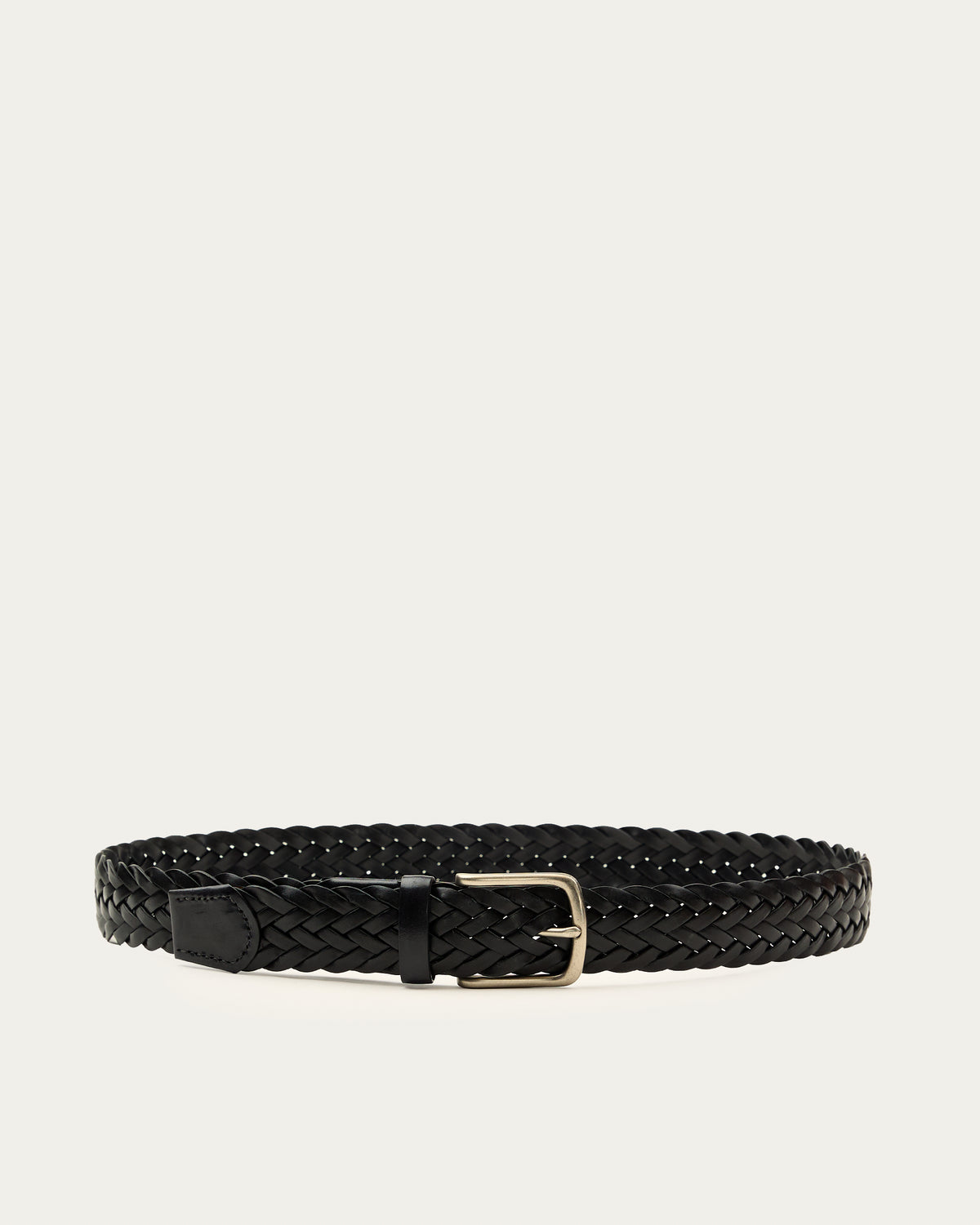 Cinturón Milano 3,5 Negro de cuero - Romors