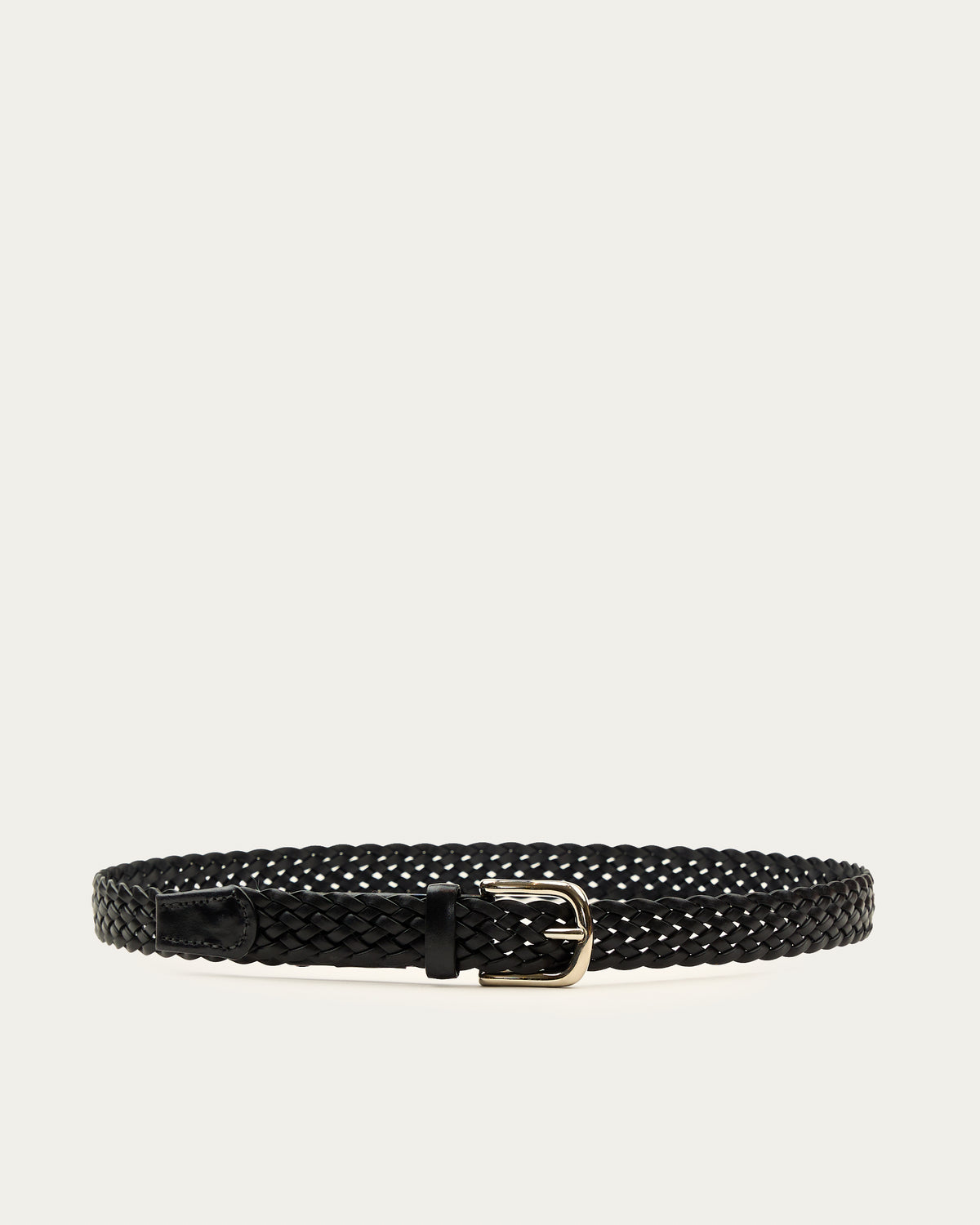 Cinturón Milano 3,5 Negro de cuero - Romors