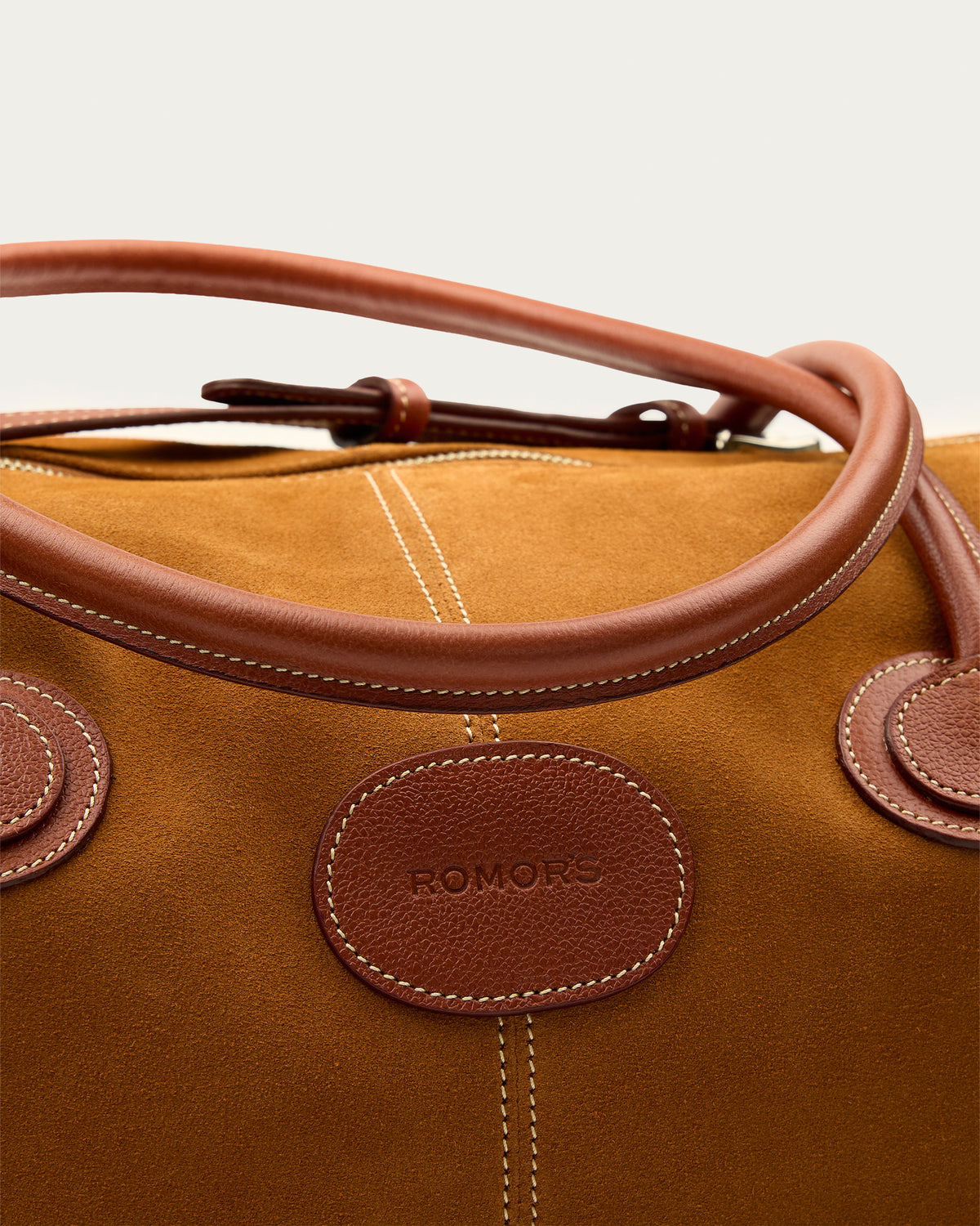 Bolso de Viaje Atacama Reno Coñac de cuero - Romors