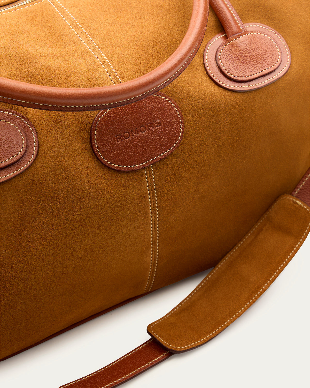 Bolso de Viaje Atacama Reno Coñac de cuero - Romors