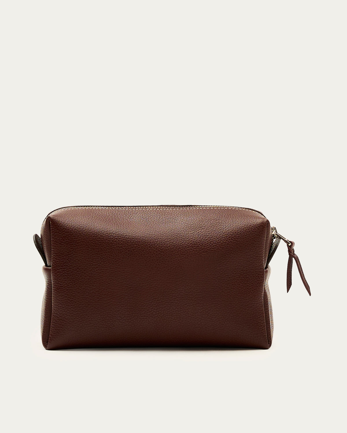 Estuche Travel L Café de cuero - Romors