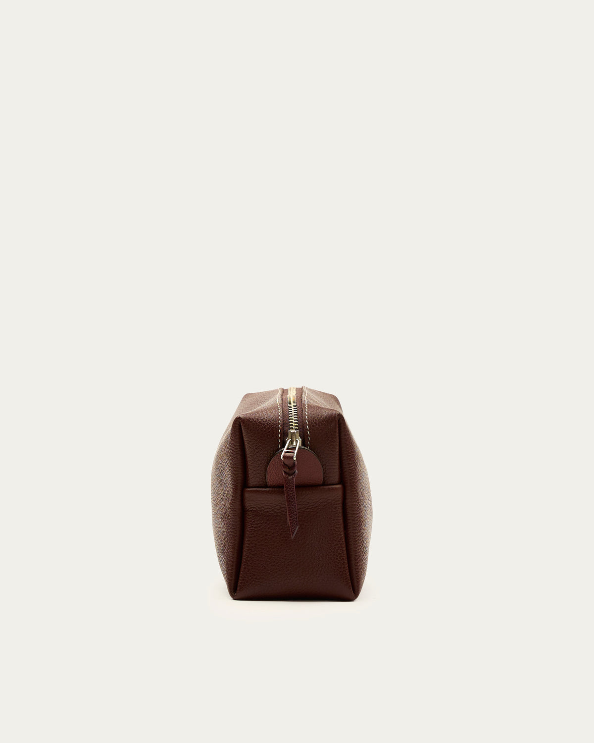 Estuche Travel L Café de cuero - Romors