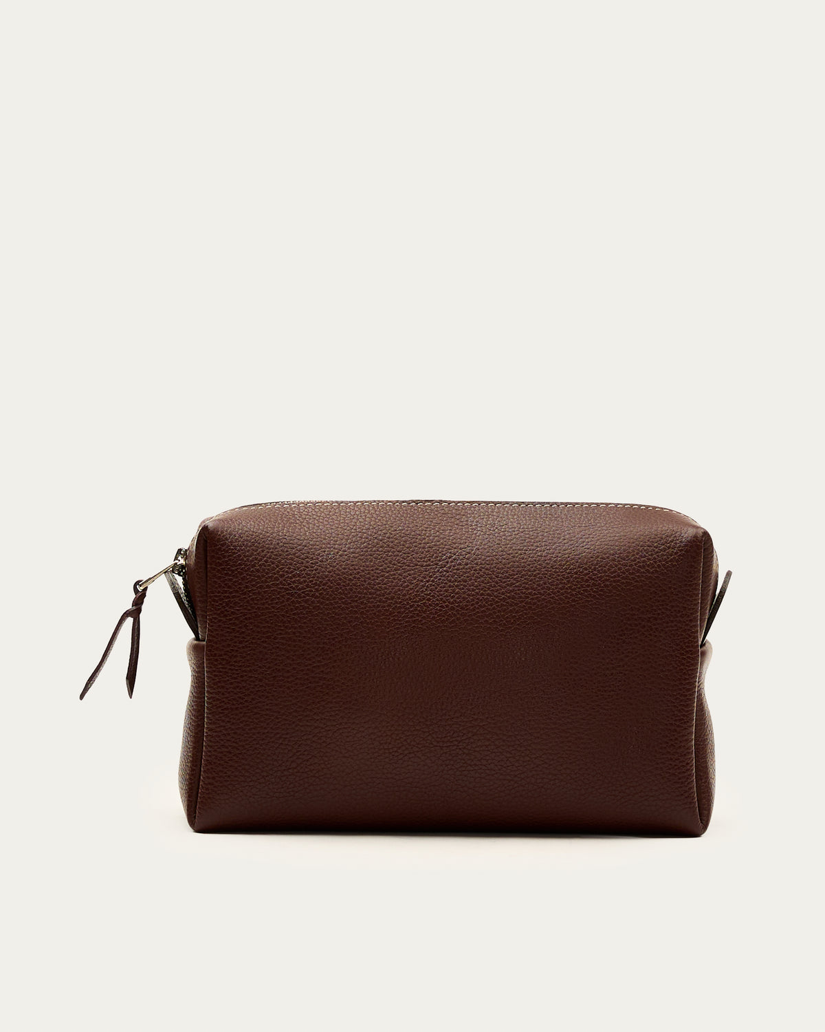 Estuche Travel L Café de cuero - Romors