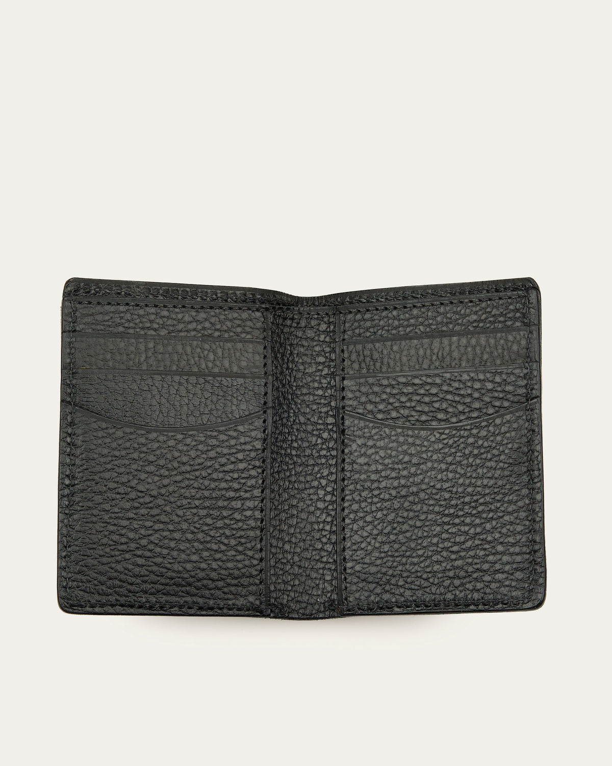 Billetera York Negro de cuero - Romors