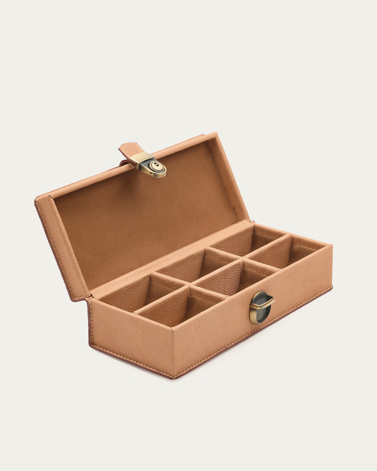 Caja 6 Relojes Inglés de cuero - Romors