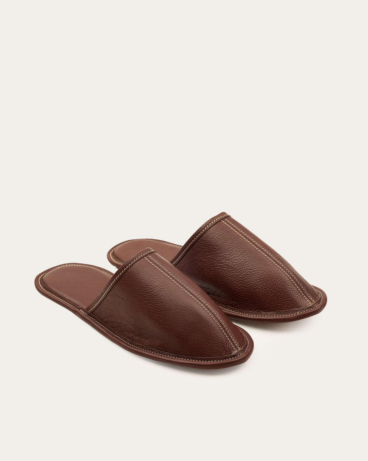 Zapatillas de Levantar Cuero Café - Romors
