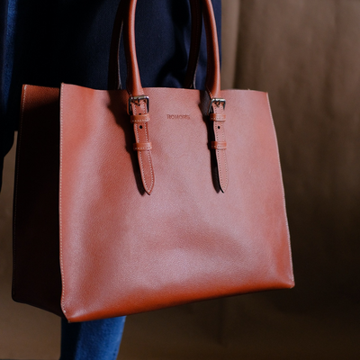 Cartera Bree Coñac
