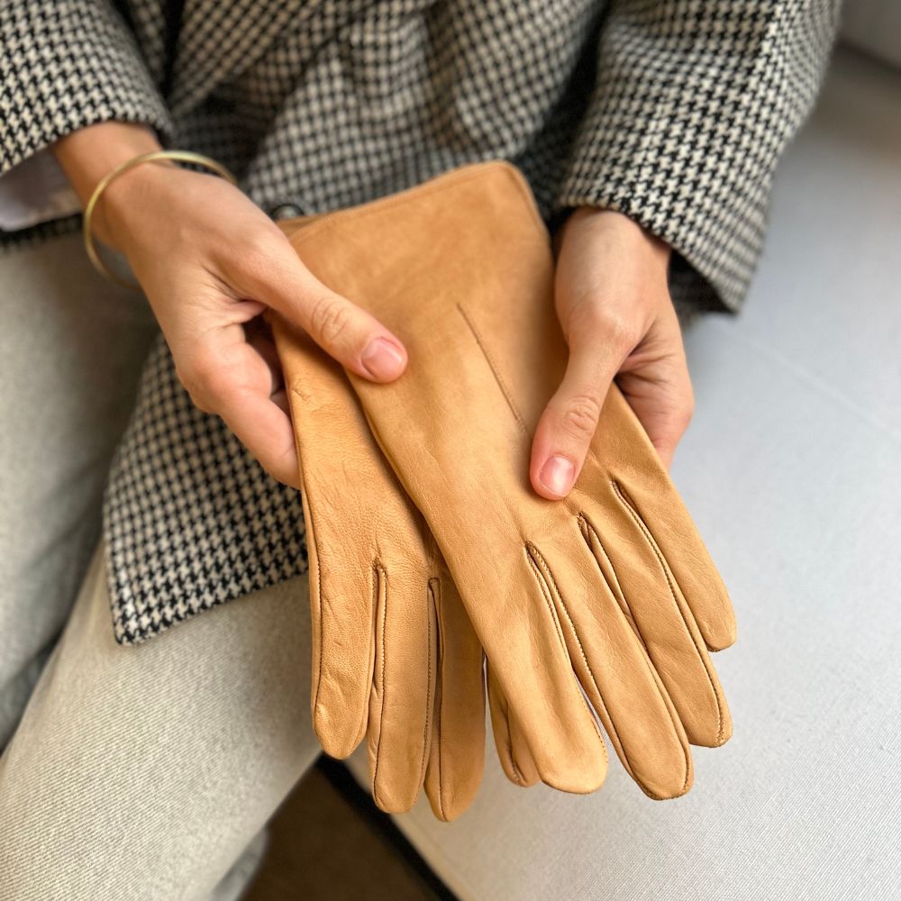 Guantes mujer Arena