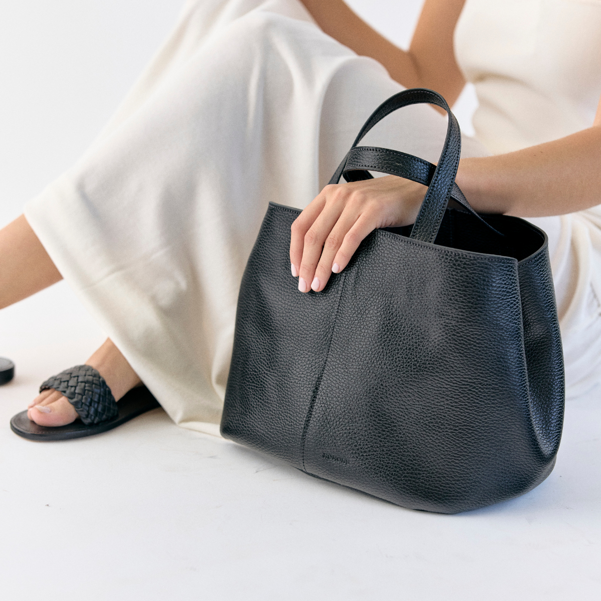 Pleat Maxi Negra