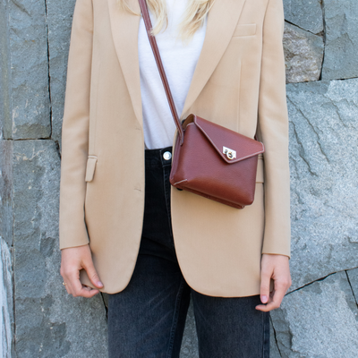 Cartera Lily Coñac
