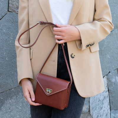 Cartera Lily Coñac
