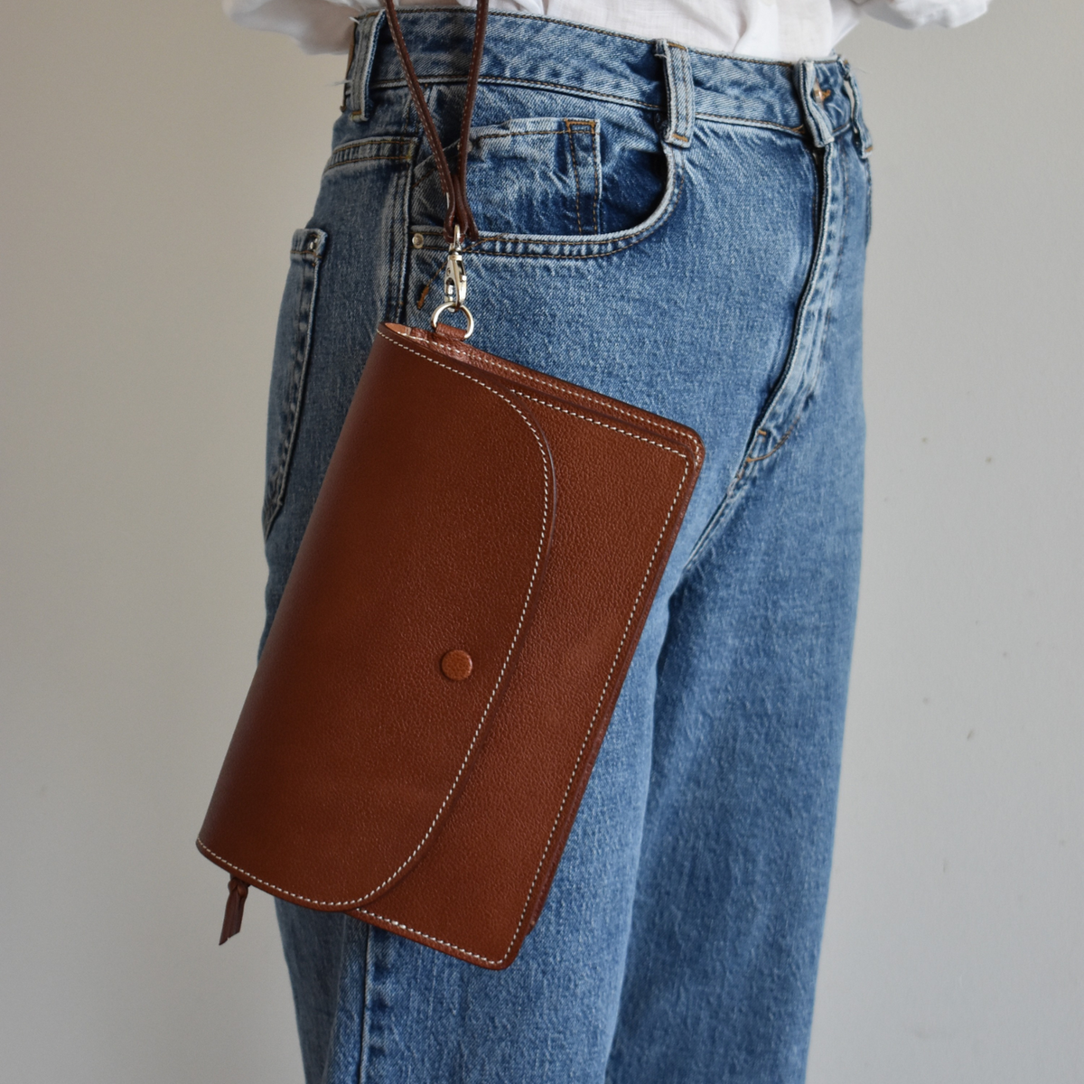 Cartera Siena Coñac