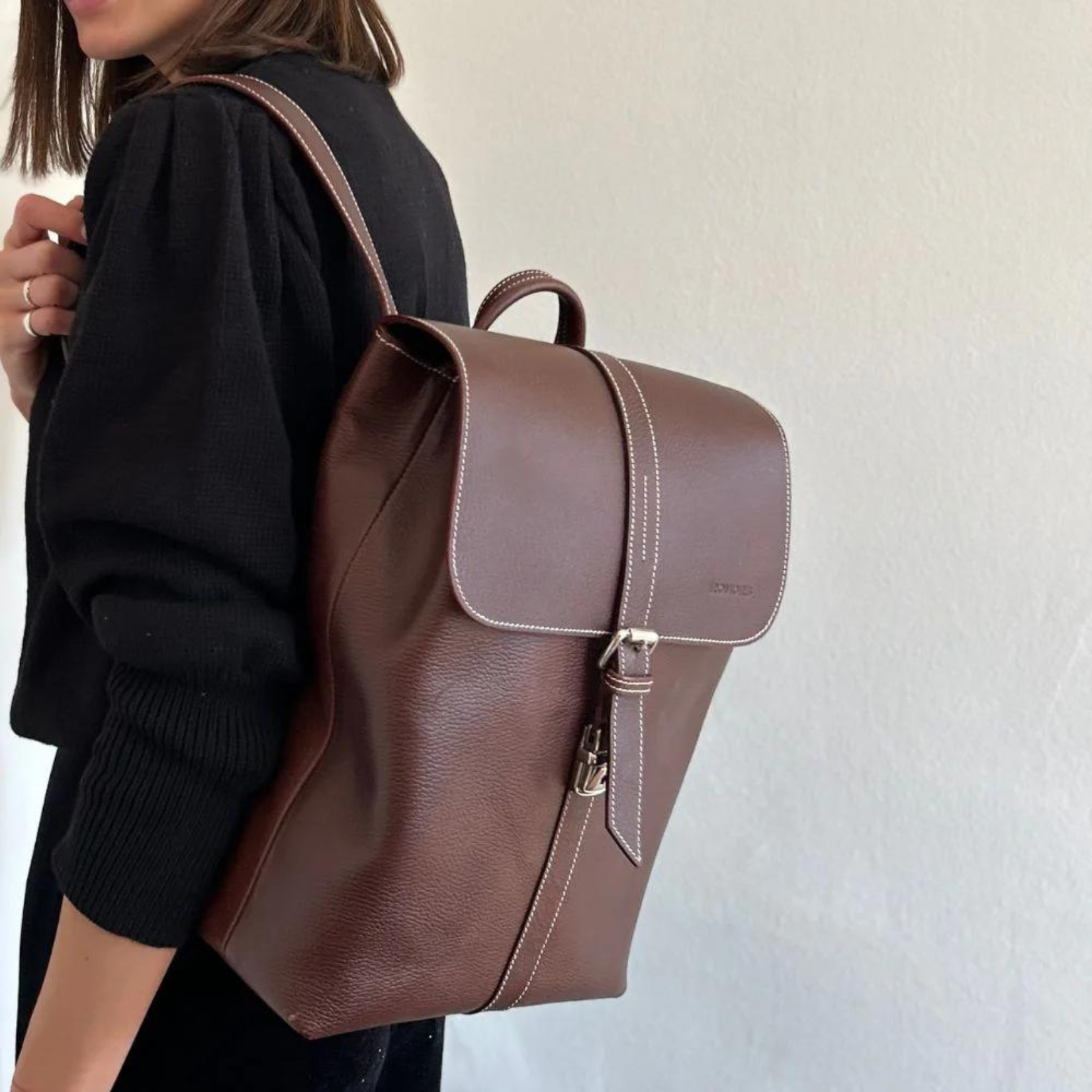 Mochila Jacinta café