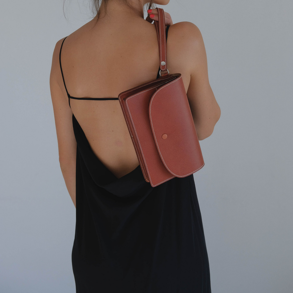 Cartera Siena Coñac