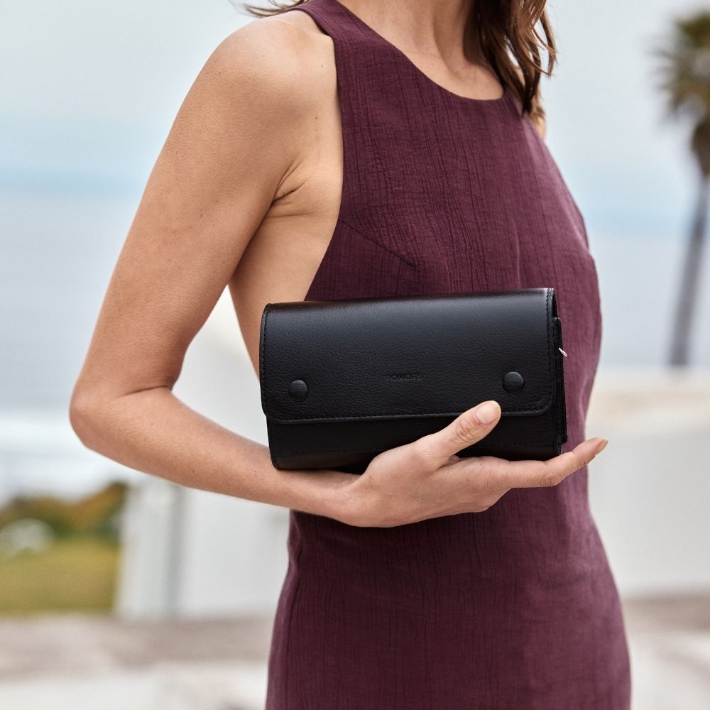 Olivier black wallet