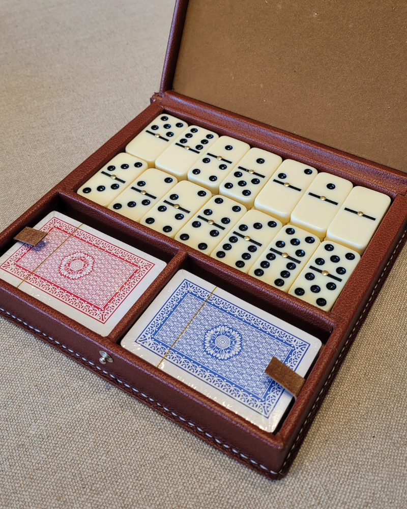 Caja Dominó Naipes