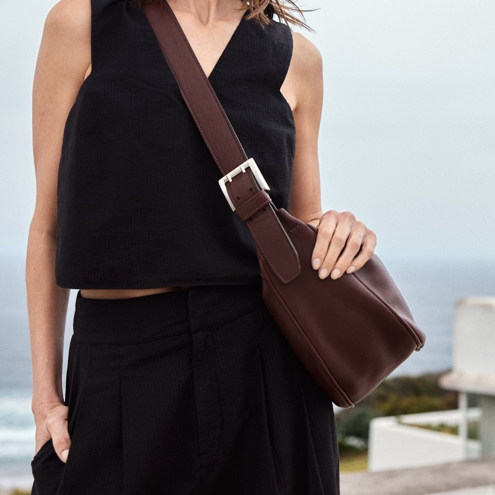Pleat Maxi Black