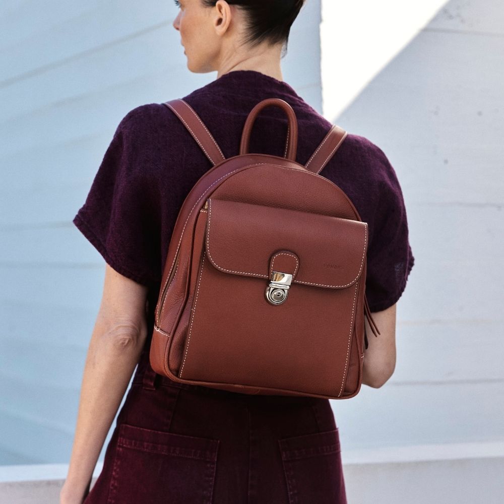 Mandy Cognac Backpack