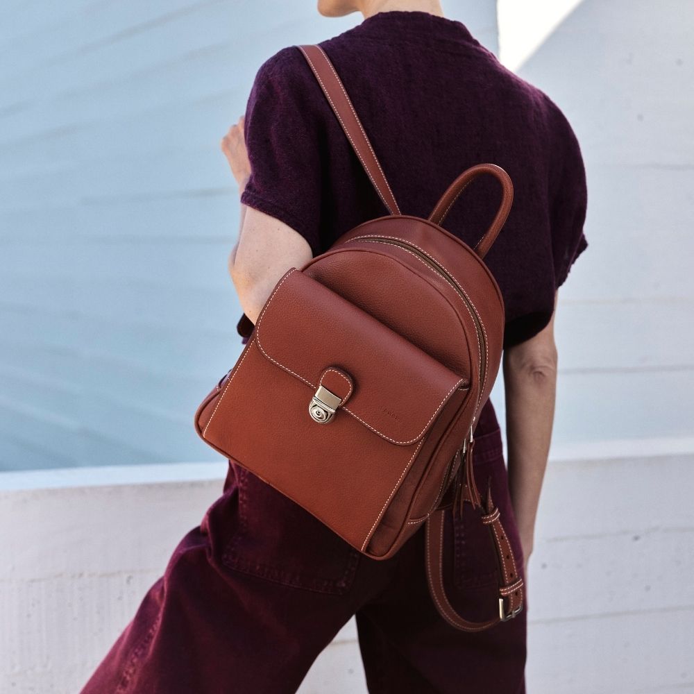 Mandy Cognac Backpack